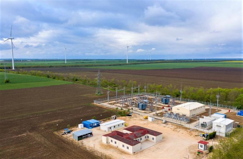 Вятърен парк „Свети Никола“, собственост на AES България