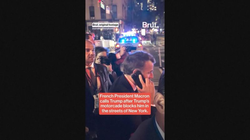 Макрон звъни на Тръмп