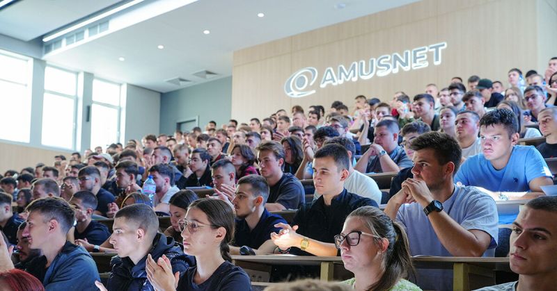 Amusnet и Техническият университет откриха обновена учебна аула