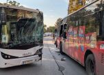 Два автобуса на пловдивския градски транспорт се удариха челно