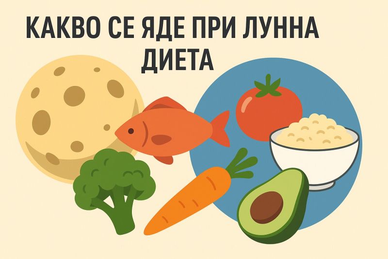 Какво се яде при лунна диета