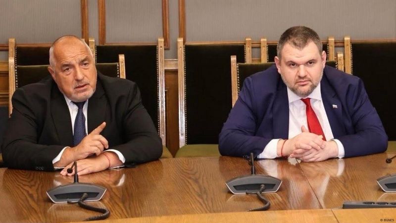 Бойко Борисов и Делян Пеевски в НС