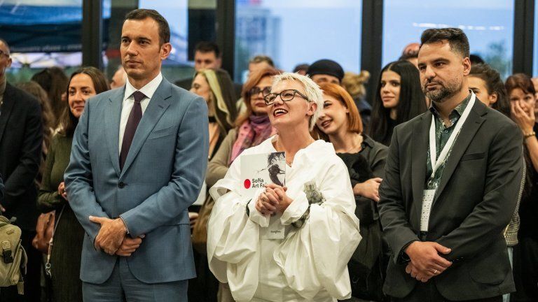 Кметът на София Васил Терзиев откри второто издание на Sofia Art Fair: IMAGINE
