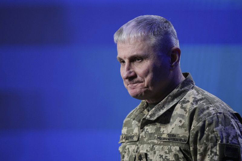 Ръководителят на Службата за външно разузнаване на Украйна генерал-майор Олег Ивашченко