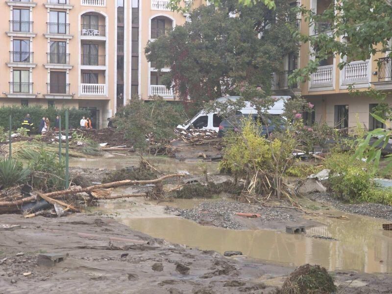 Наводнение в комплекс 