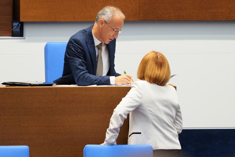 Красимир Вълчев и Йорданка Фандъкова