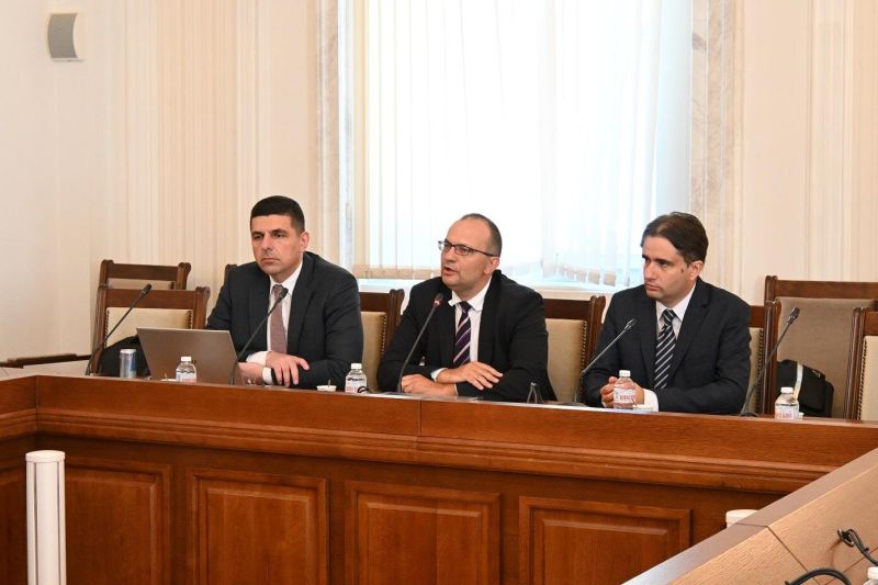 Божидар Божанов, Ивайло Мирчев и Мартин Димитров 