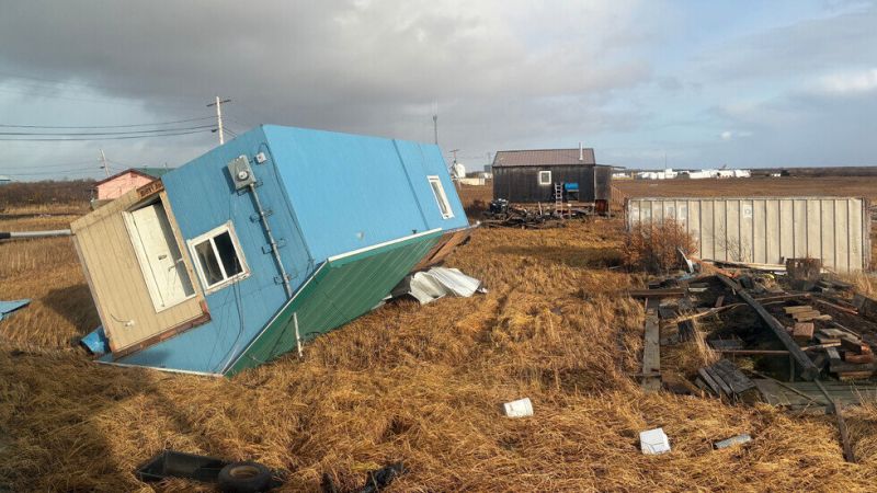 Буря в Аляска