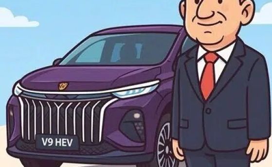 Карикатура с президента Румен Радев