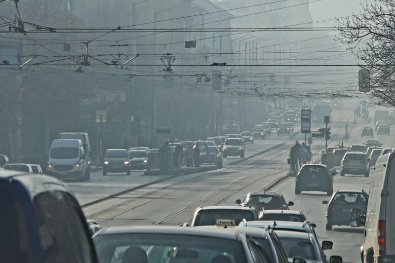 Мръсен въздух в София