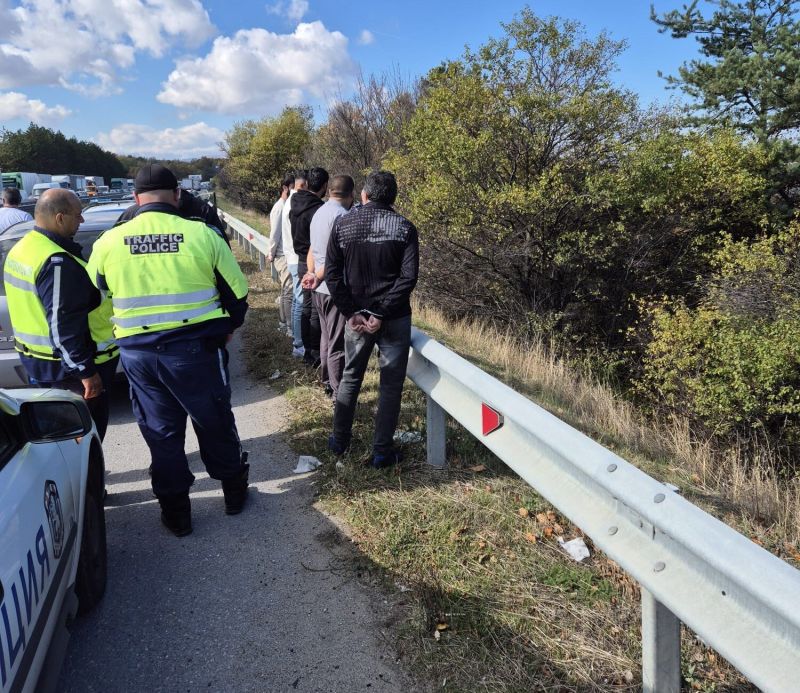 Акция на МВР срещу трафика на хора