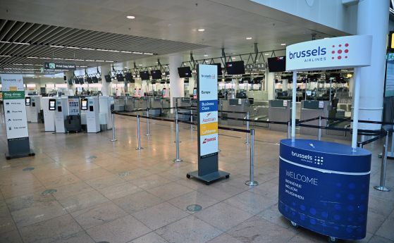 Летището в Брюксел затвори заради дрон, във френския град Лиеж също