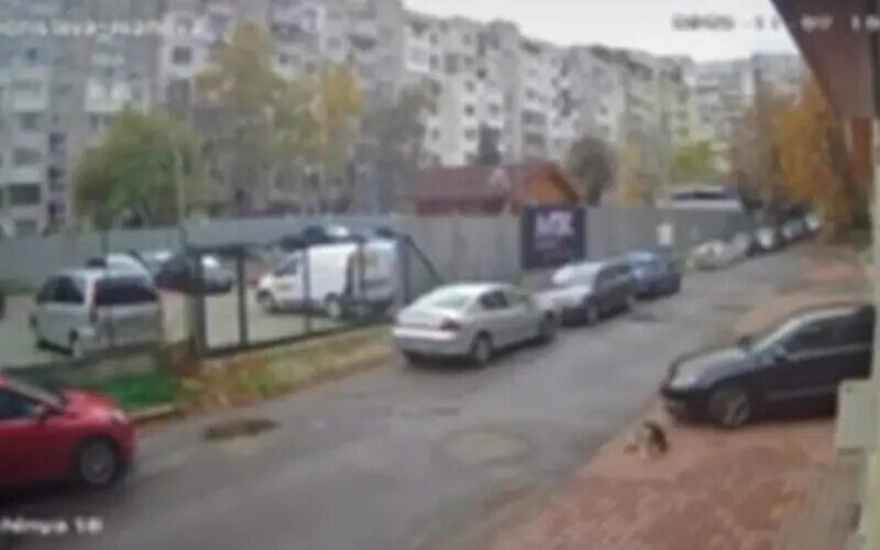 Мястото на инцидента.