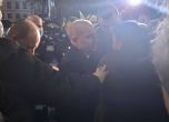 Гроздан Караджов и демонстранти в сблъсък в центъра на София
