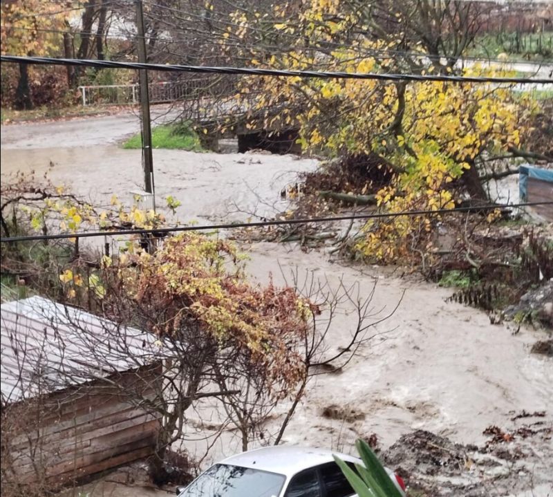 Наводнение в село Лешница