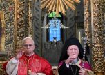 Вселенският патриарх Вартоломей и папа Лъв XIV 