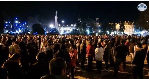 Протестът в Русе