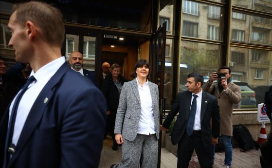 Кьовеши посрещна министър Георгиев пред офиса на европрокуратурата