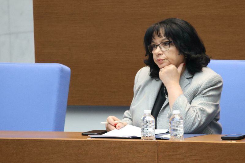 Министърът на финансите Теменужка Петкова