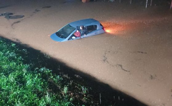 Последствията от бурята Байрон в Северна Гърция
