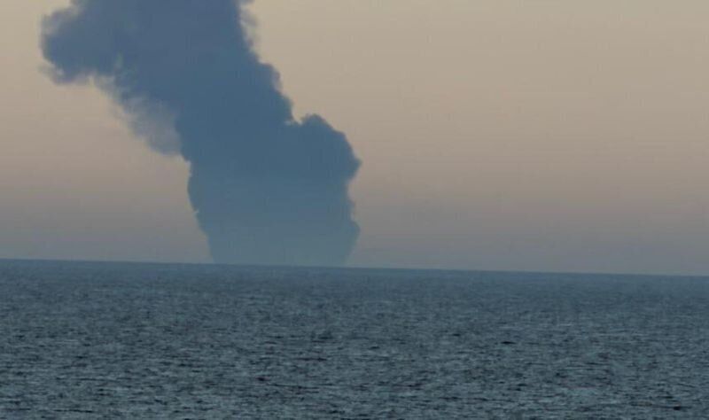 Експлозията на танкера