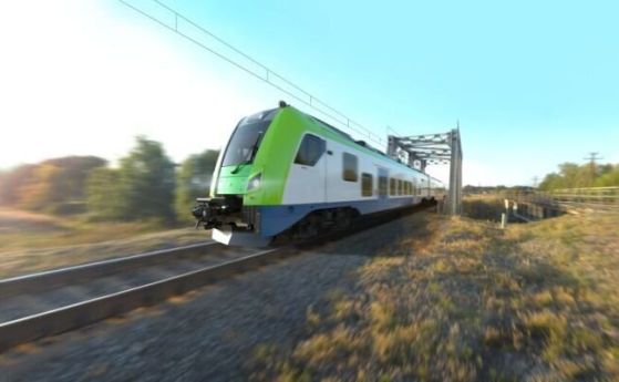 Влак на Шкода.