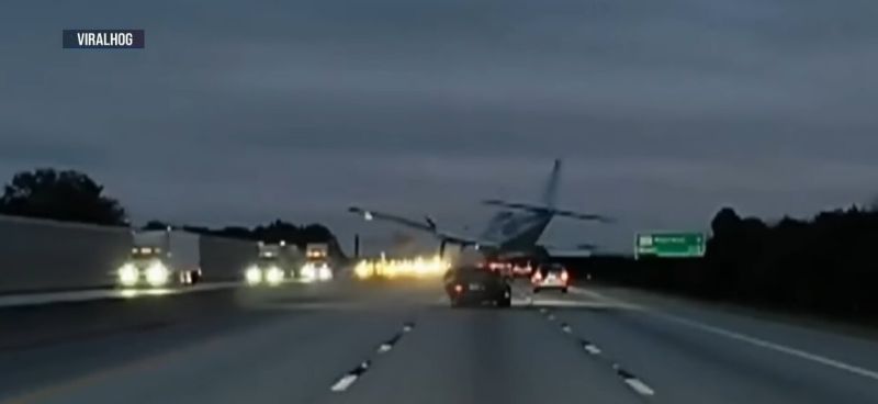 Моментът, в който самолетът се 