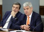 Синдикалните лидери Димитър Манолов и Пламен Димитров