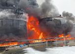 Пожар в петролни складове в Русия след атака с дронове 