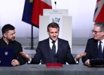 Зеленски, Макрон и Стармър на среща