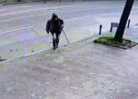 Кадър от нападението над българското посолство в Северна Македония