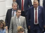 Павела Митова, Александър Рашев, Тошко Йорданов (ИТН) в пленарната зала на НС