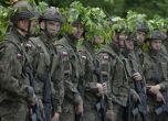 Доброволци в полската армия участват в основно военно обучение в Новогрод