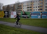 Предизборни плакати в Германия, 25 януари 2025. / Снимка: AP Photo/Matthias Schrader
