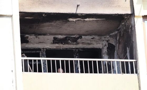 Мъж подпали апартамента си, изгаси пожара и изчезна