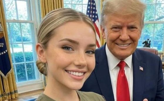 Секссимволът на MAGA се оказа изкуствено генерирана мацка