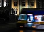 БГНЕС/Стефан Василев - Трамвай, София, Съдебна палата, нощ