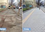  Обновени тротоари в София