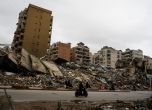 Сгради са повредени при израелски въздушен удар в предградието Дание в Бейрут