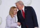 Джорджа Мелони и Доналд Тръмп 