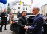Украинският президент Володимир Зеленски и норвежкият премиер Юнас Гар Стьоре 