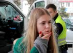 Пострадала пътничка от автобуса пред БНТ. 