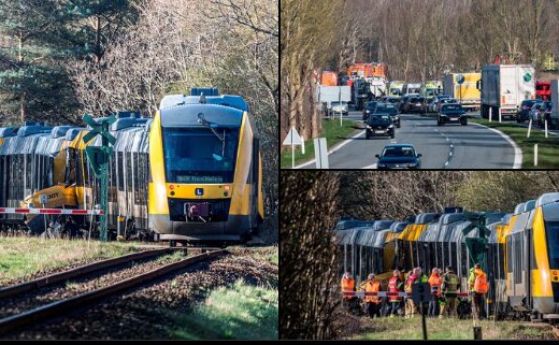 Челен сблъсък между влакове в Дания, има пострадали