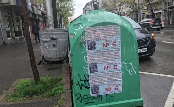 Столичният инспекторат започва да глобява за предизборни плакати по дървета и кошчета