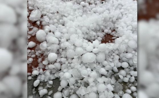 Гигантска градушка, невиждана от години, порази Трявна: Унищожи реколта, коли и къщи. Утре е неучебен ден