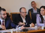 Димитър Здравков и Александра Вълчева (ПБ) във временната комисия - БГНЕС/Антон Станков