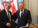 Британският премиер Киър Стармър и полският премиер Доналд Туск - Getty Images