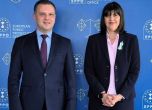 Николай Найденов и Лаура Кьовеши - Пресцентър МП