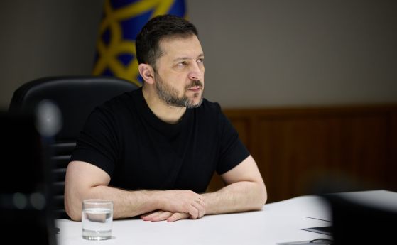 Президентът на Украйна Володимир Зеленски