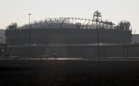 Терминалът за втечнен газ в белгийското пристанище Зеебрюге
